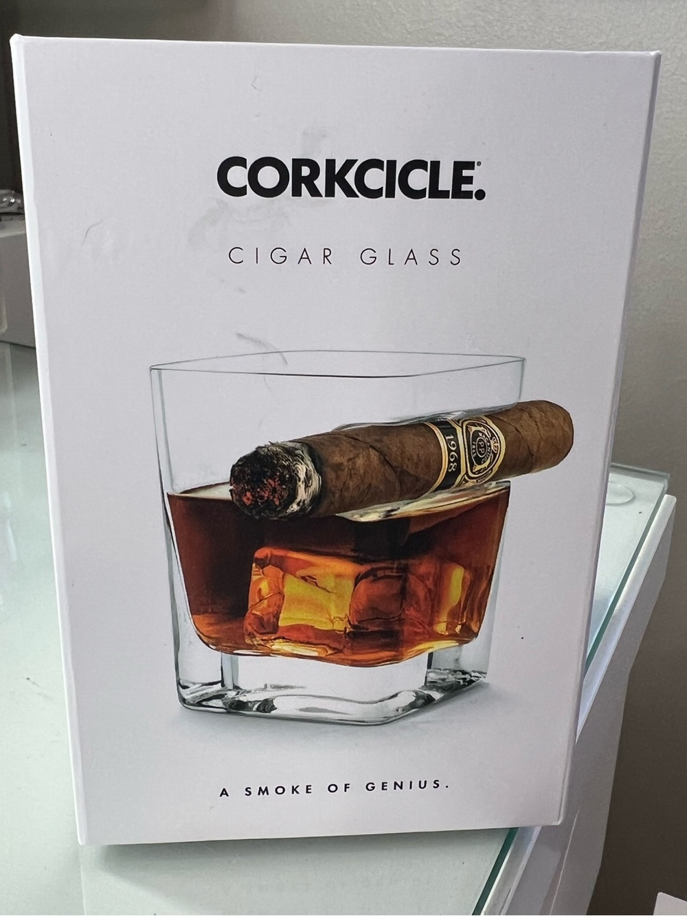 NEW Corkcicle Wiskey Cigar Glass - Tommy Bahama
